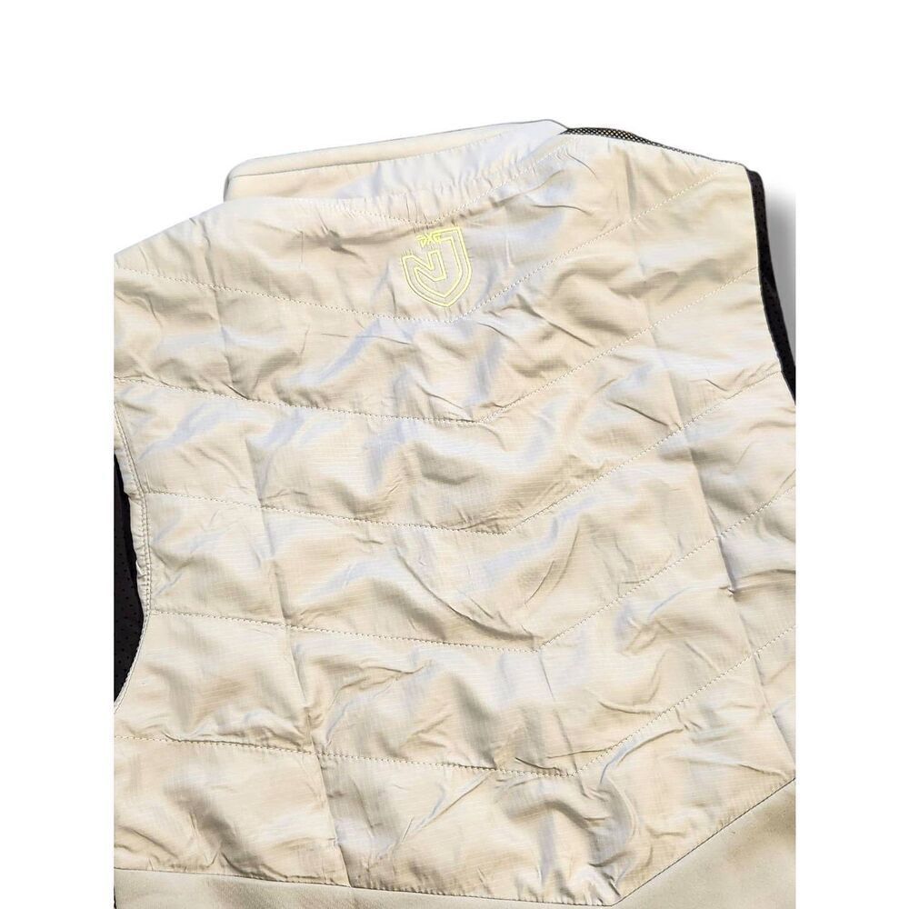 Parsons Extreme Golf x Nick Jonas Mix Media Jacket Vest NWOT $250 Gray Small - Picture 5 of 10